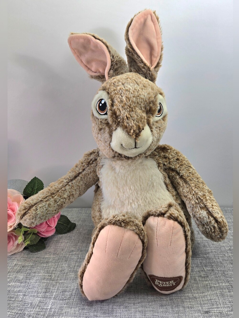 Dan Dee Peter Rabbit Plush Movie Version Stuffed Animal 20" Collector Piece